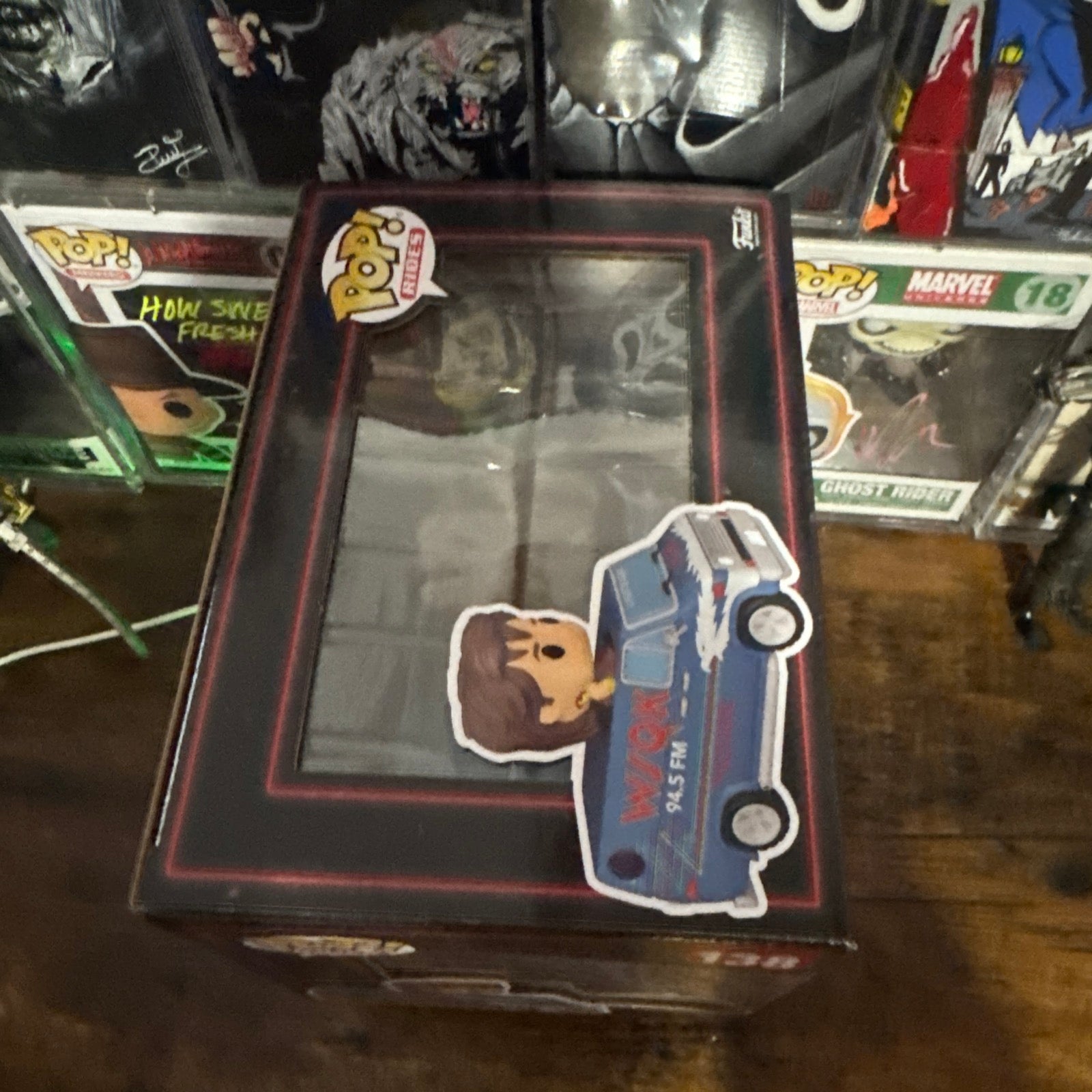 Steve With Squawk Van #138 Pop Rides Stranger Things