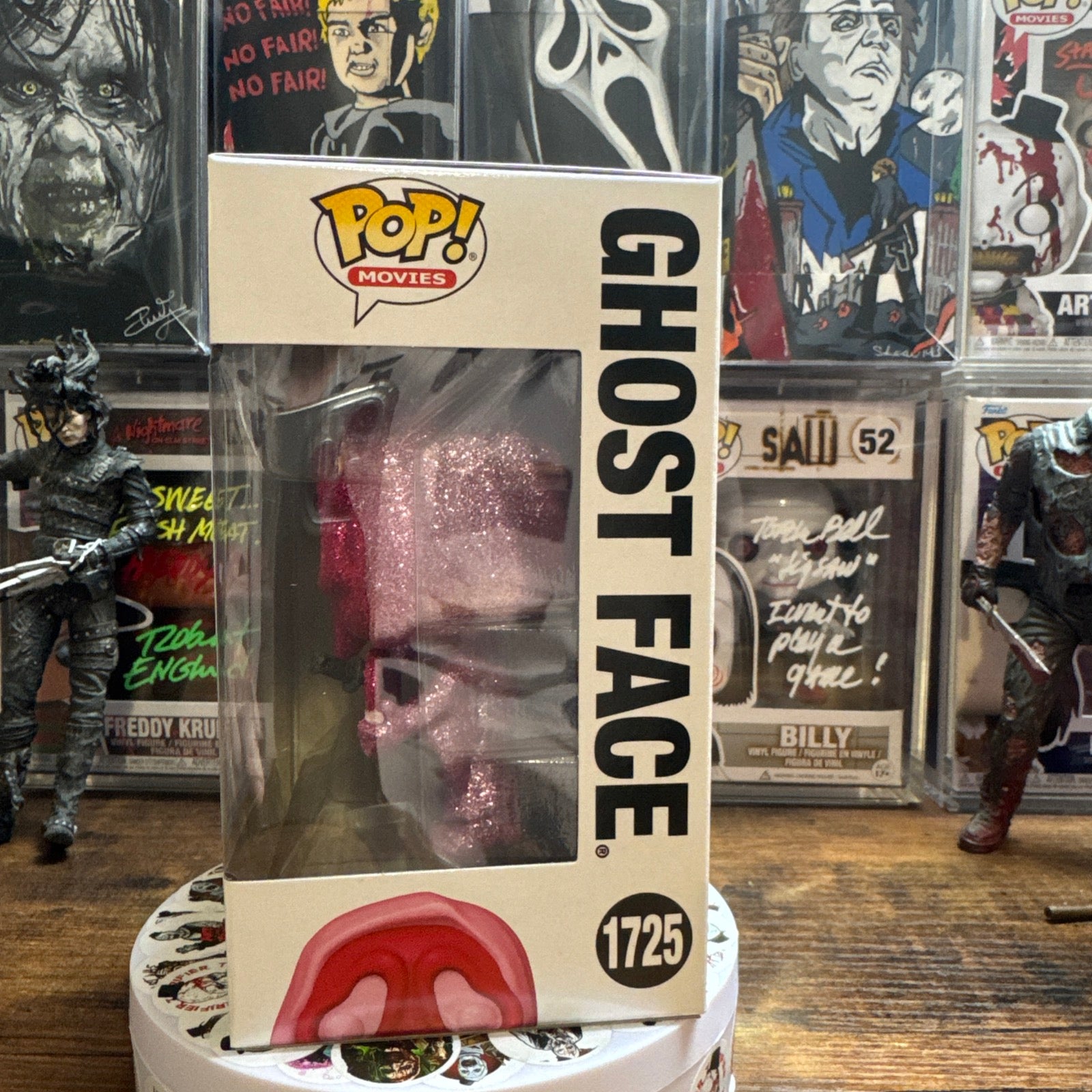 Ghost Face #1725 Valentine Glitter Diamond Scream