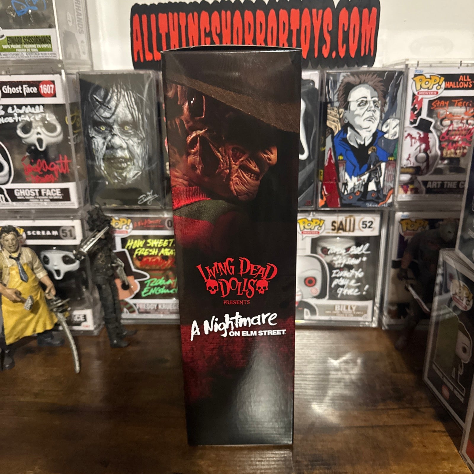Living Dead Dolls Presents Freddy Krueger A Nightmare On Elm Street Figure With Sound