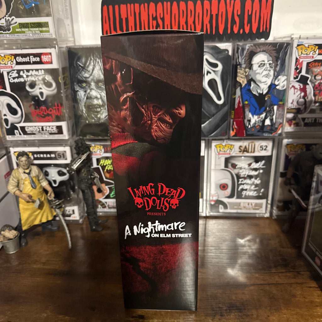 Living Dead Dolls Presents Freddy Krueger A Nightmare On Elm Street Figure With Sound