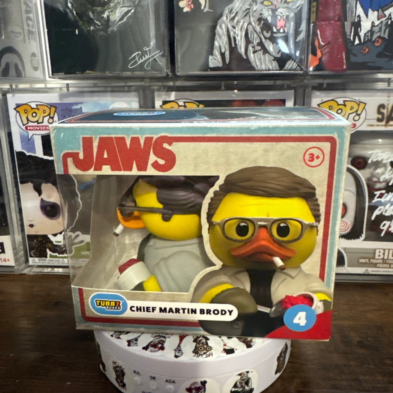 Tubbz Boxed Chief Martin Brody Jaws