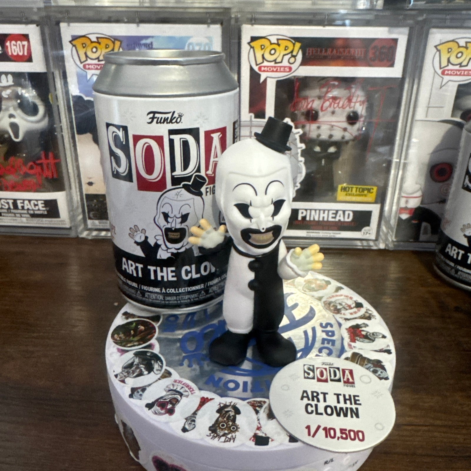 Vaulted Art The Clown Funko Soda Hot Topic Scare Fair Exclusive 12,500 PCS (PL)