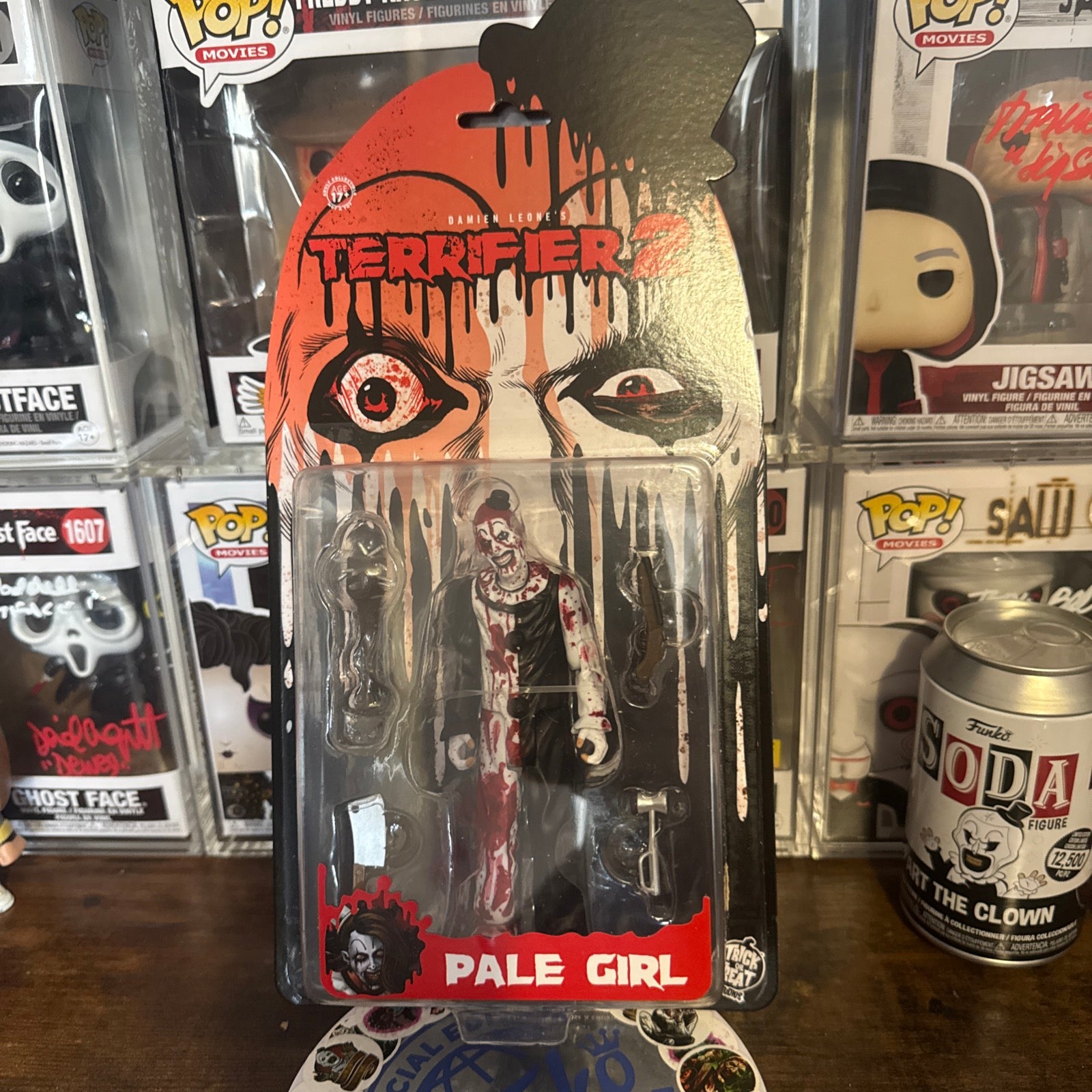 Art The Clown Eye Poppin 4.5” Terrifier 2 Trick r Treat Studios