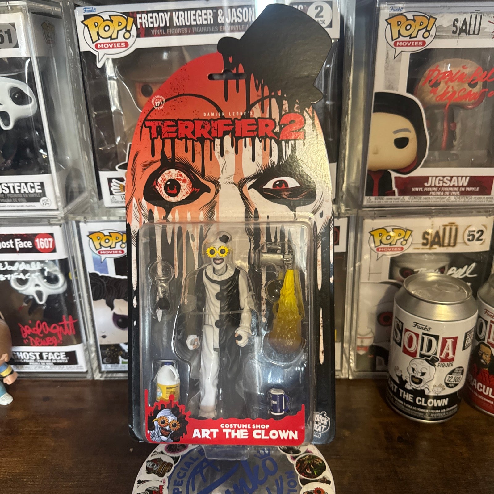 Art The Clown Costume Shop 4.5” Terrifier 2 Trick r Treat Studios