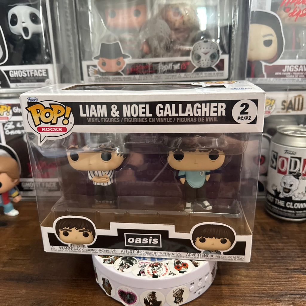 Pop Rocks Liam & Noel Gallagher 2 Pack
