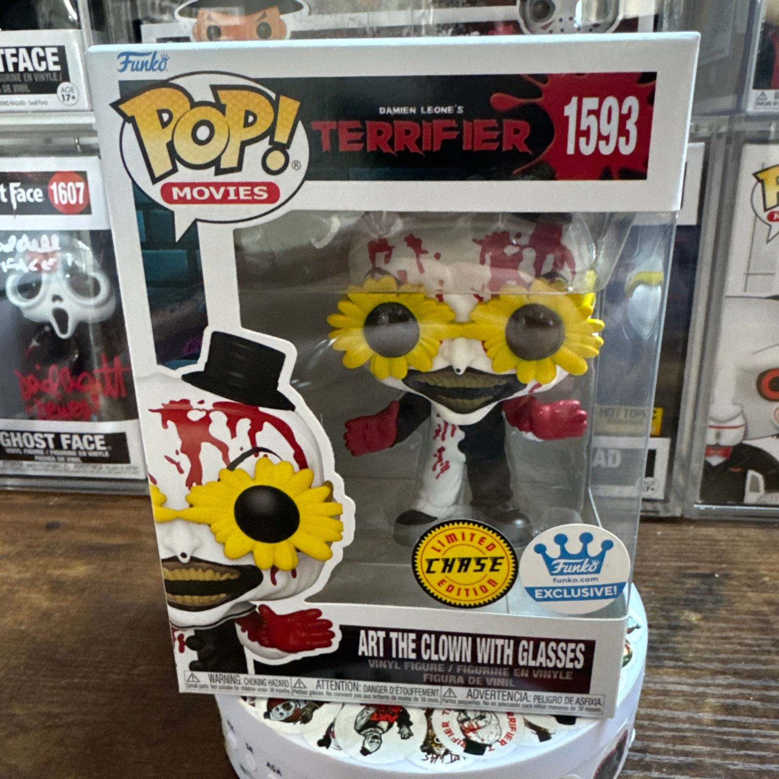 Art The Clown With Glasses #1593 Chase Terrifier