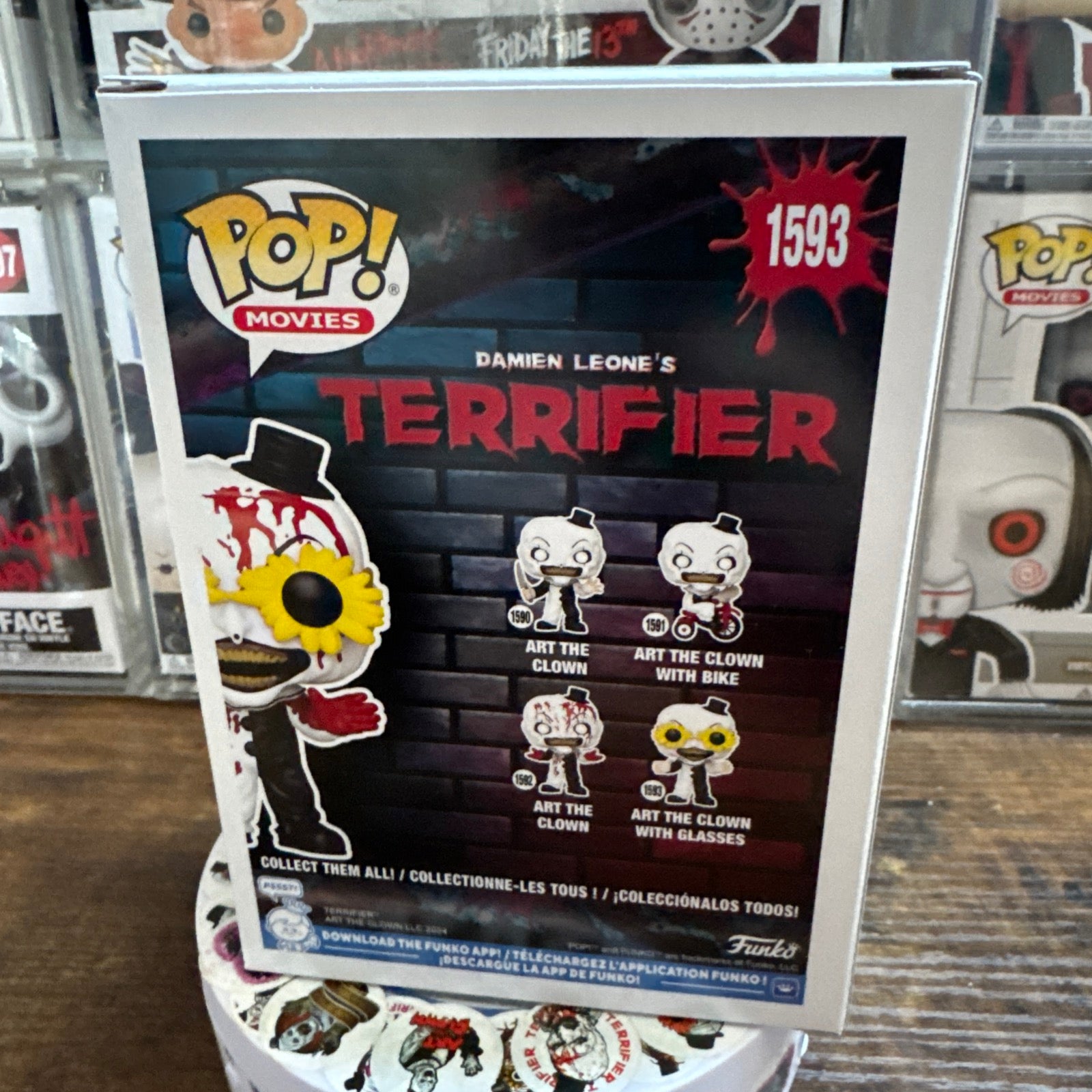 Art The Clown With Glasses #1593 Chase Terrifier