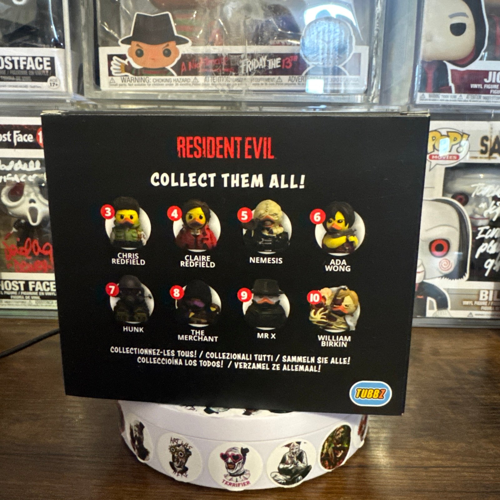 Tubbz William Birkin #10 Resident Evil Boxed Edition